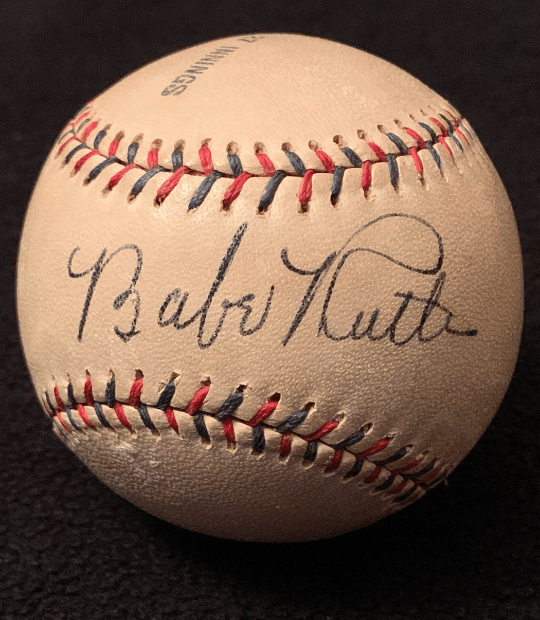 Babe Ruth Signed Baseball