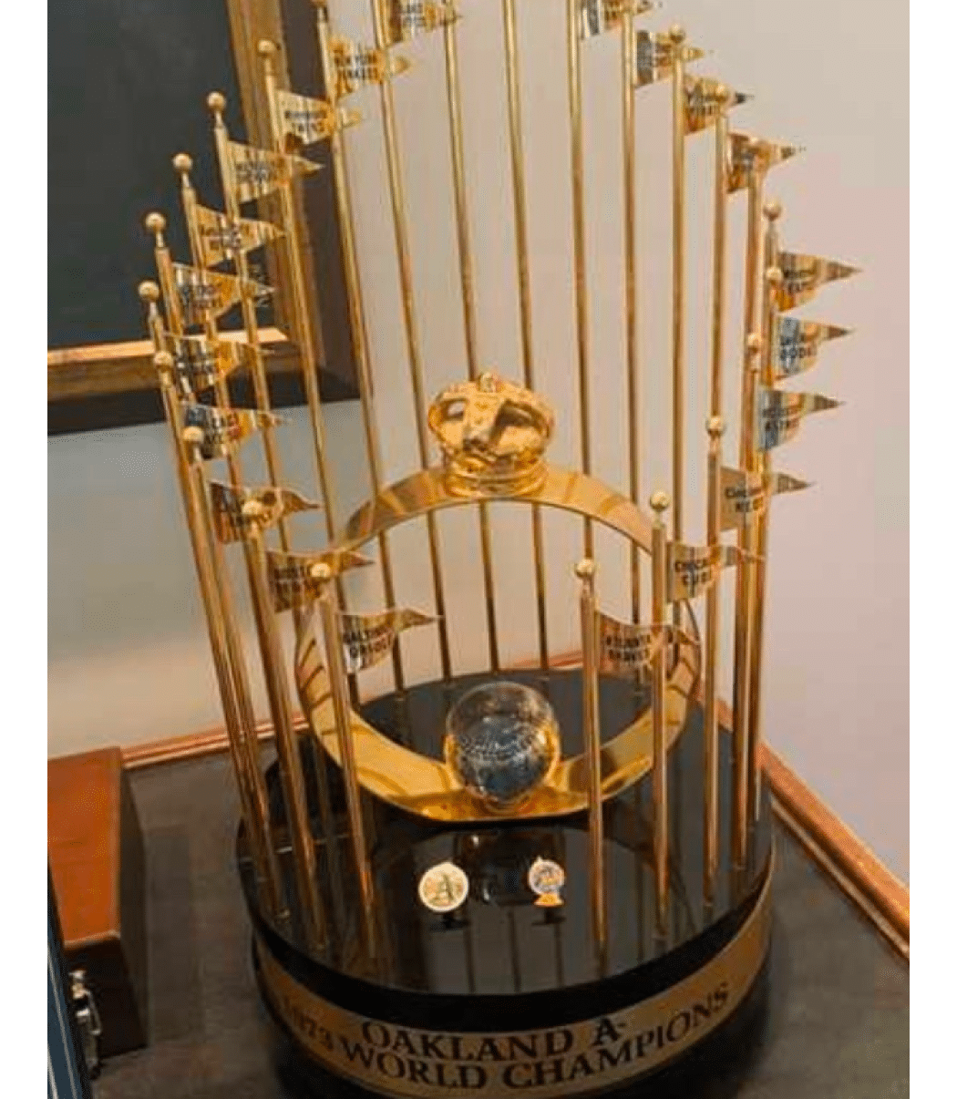 Oakland A’s World Champions Trophy